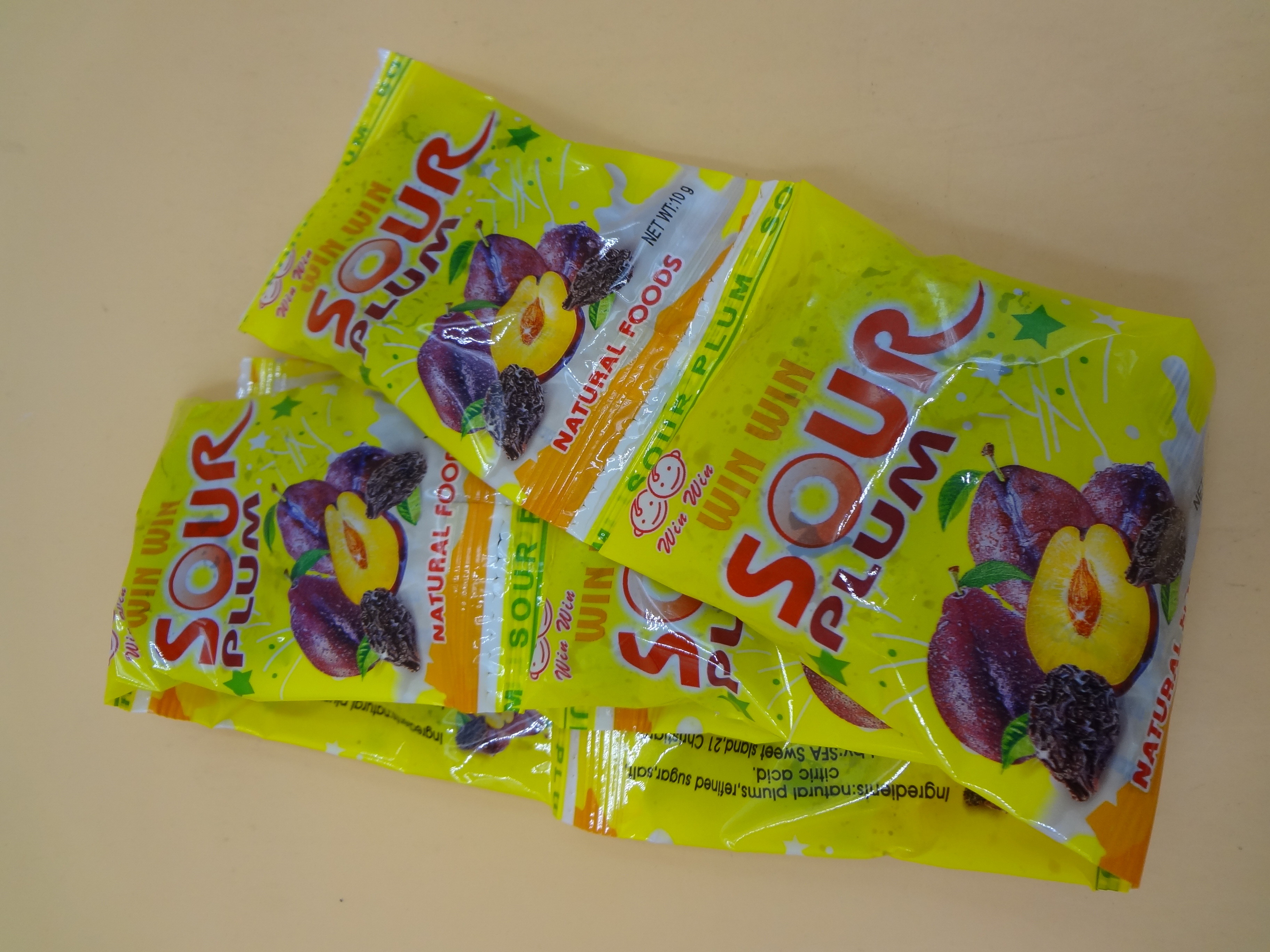 10g la fruta preservada dulce fresca Plum Organic Prunes amarga ISO