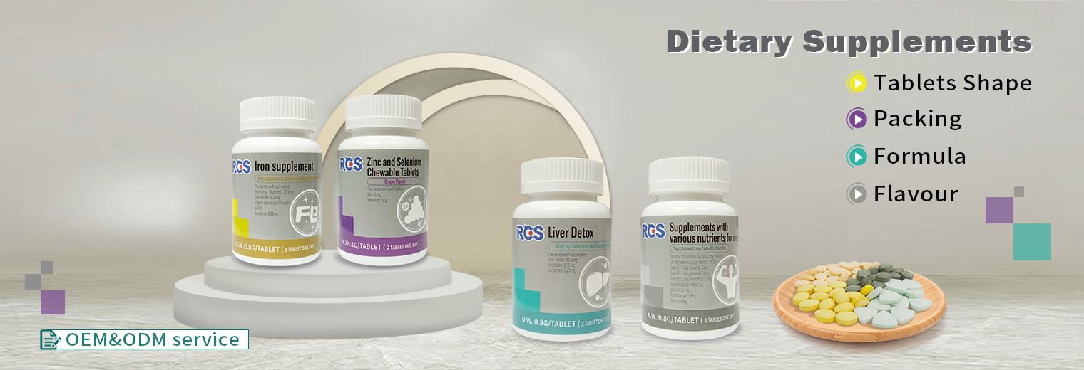Tabletas del suplemento dietético
